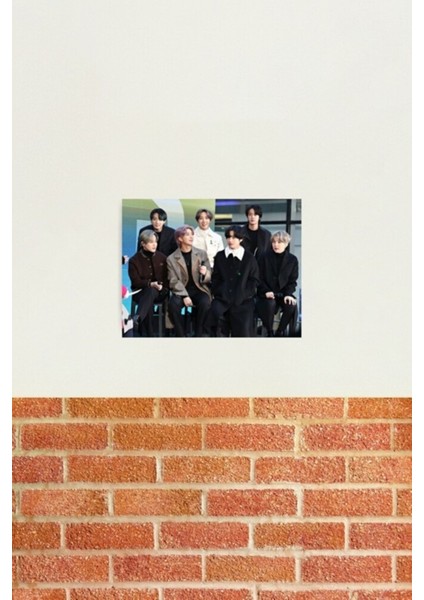 Bts Sıcak Fotoğraf Ürünleri Sevimli Fotoğraf Kartı Tablo Ahşap Poster Dekoratif KOD100 fiyatları