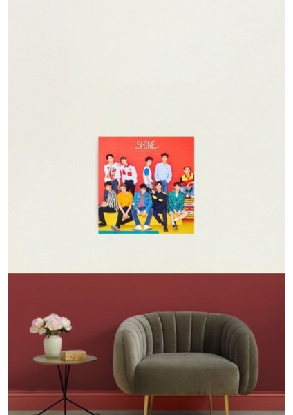 Pentagon Tablo Ahşap Poster Dekoratif