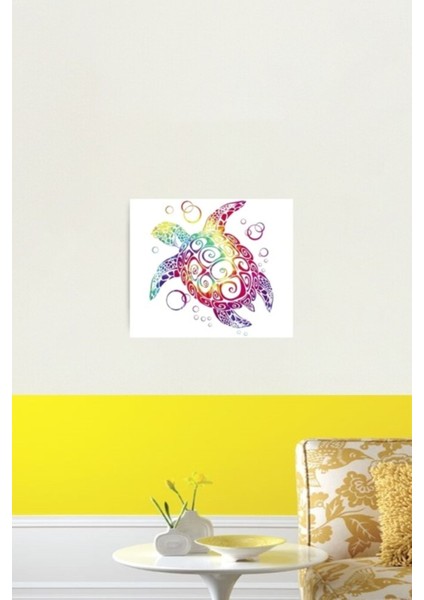 Batik Deniz Kaplumbağası Tablo Ahşap Poster Dekoratif fiyatları