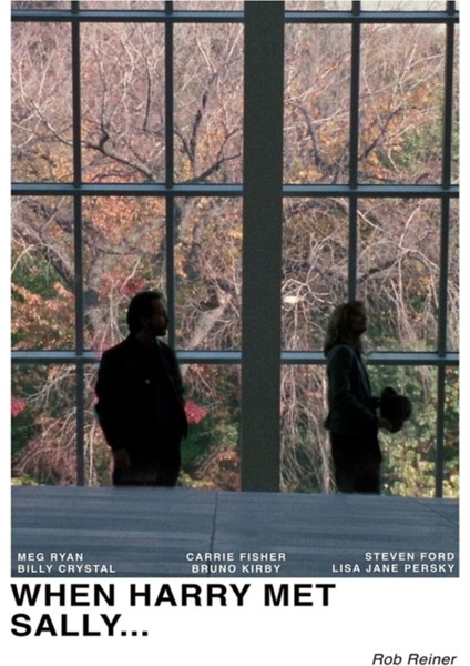 Harry Sally ile Tanıştığında... Tablo Ahşap Poster Dekoratif