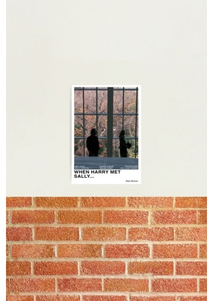Harry Sally ile Tanıştığında... Tablo Ahşap Poster Dekoratif fiyatları