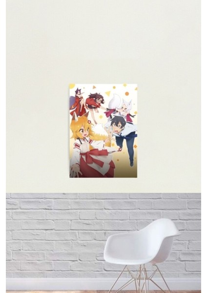 Sewayaki Kitsune No Senko-San Tablo Ahşap Poster Dekoratif fiyatları