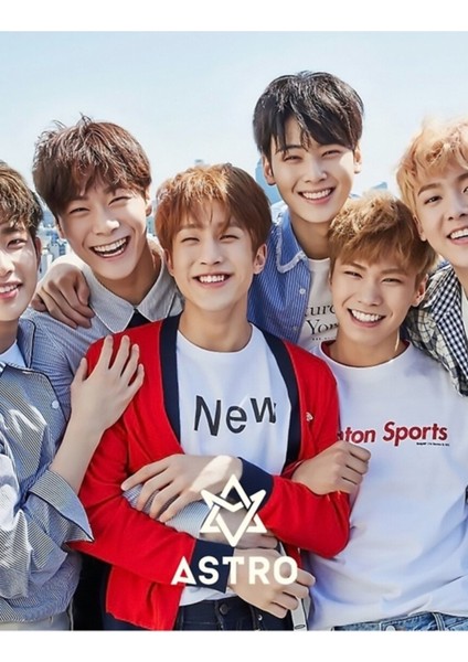 Astro Band Kpop Tablo Ahşap Poster Dekoratif