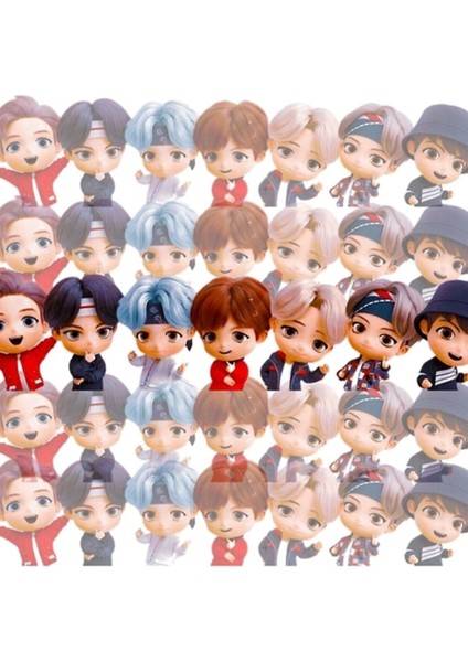 Bts Minik Tan-Bebek Bts-Bts Minik Tan-Bts Minik Tan Çocuklar Hediye Tablo Ahşap Poster Dekoratif