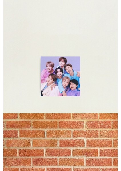 Vintage Bts Tablo Ahşap Poster Dekoratif KOD4461 fiyatları