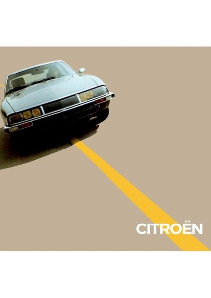 Cıtroen Sm Tablo Ahşap Poster Dekoratif