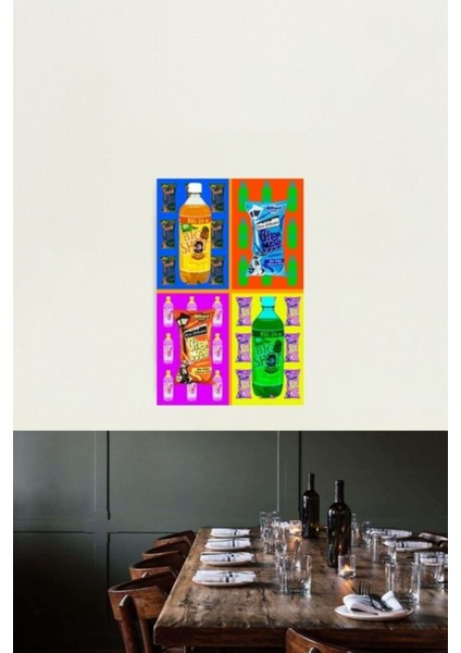New Orleans Kültür Aperatifleri Tablo Ahşap Poster Dekoratif fiyatları