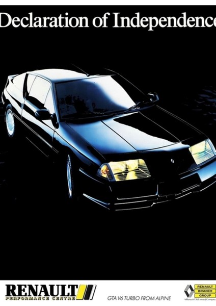 Renault Alpıne Gta Tablo Ahşap Poster Dekoratif