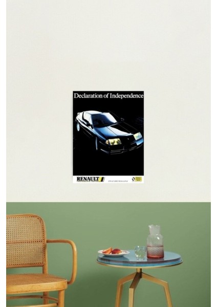 Renault Alpıne Gta Tablo Ahşap Poster Dekoratif