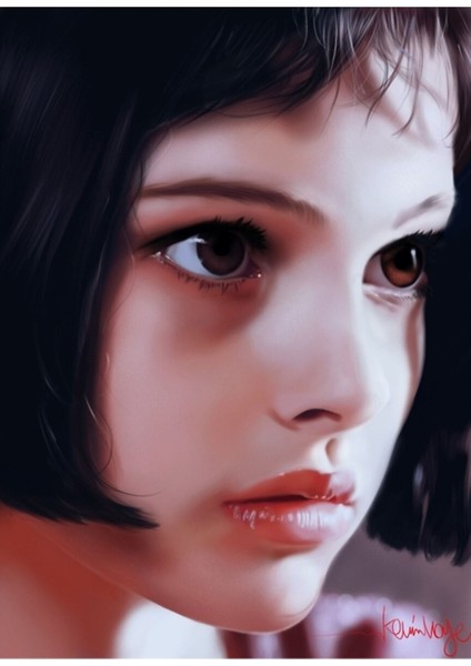 Mathilda Tablo Ahşap Poster Dekoratif