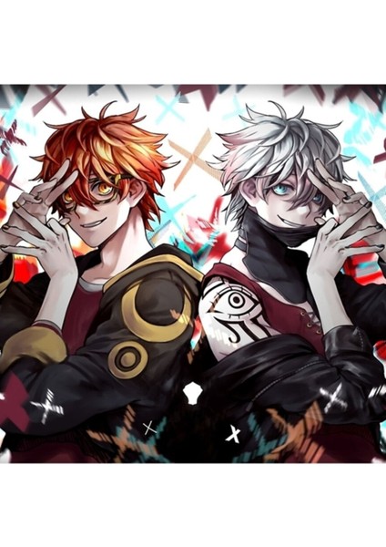 Mystic Messenger - Yedi ve Bilinmeyen Tablo Ahşap Poster Dekoratif