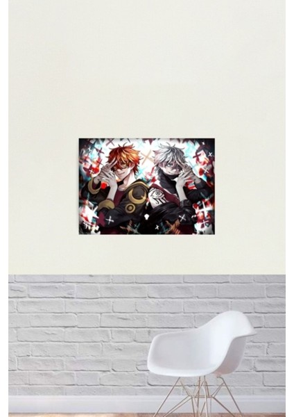 Mystic Messenger - Yedi ve Bilinmeyen Tablo Ahşap Poster Dekoratif fiyatları