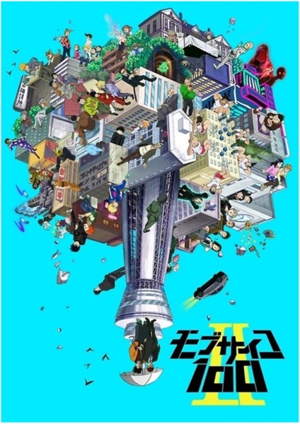Mob Psycho 100 2. Sezon Tablo Ahşap Poster Dekoratif
