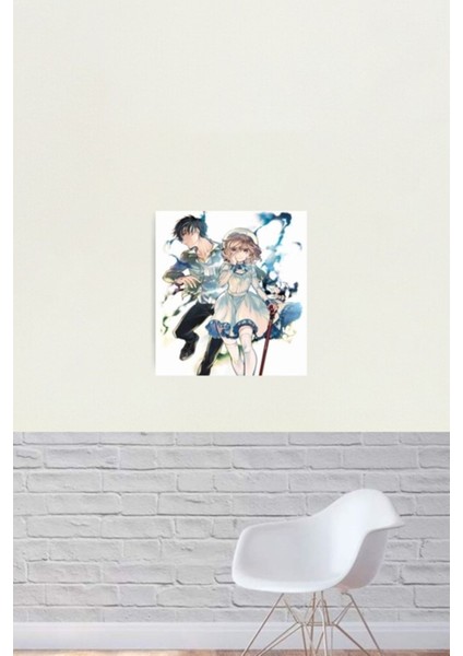 Kyokou Suiri Romantik Tablo Ahşap Poster Dekoratif