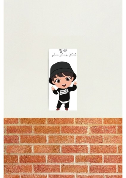 Jung Kook Minik Tan Tablo Ahşap Poster Dekoratif KOD2770 fiyatları