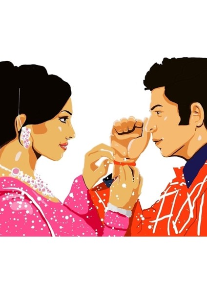 Om Shanti Om Tablo Ahşap Poster Dekoratif
