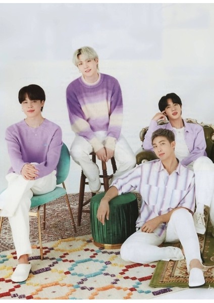 Bts Jp Fc Magazine Vol.9 Tablo Ahşap Poster Dekoratif KOD1854