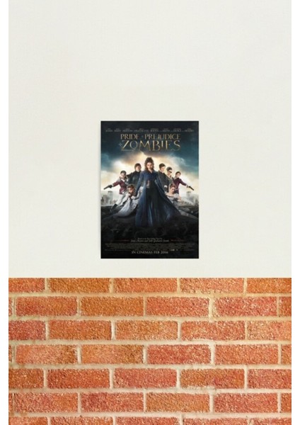 Gurur ve Önyargı ve Zombiler Posteri Tablo Ahşap Poster Dekoratif