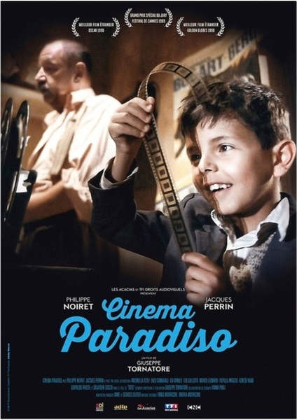 Cinema Paradise Sticker Tablo Ahşap Poster Dekoratif