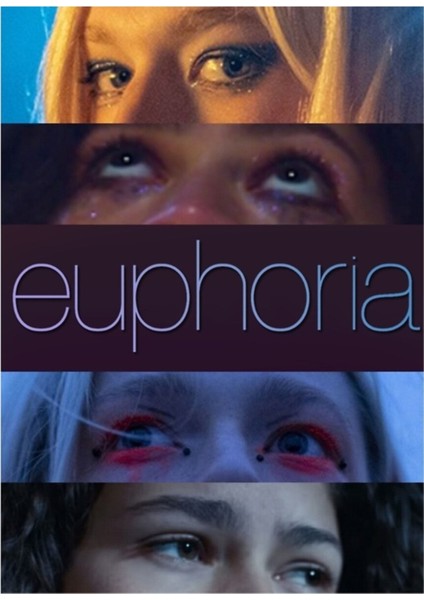 Euphoria Tablo Ahşap Poster Dekoratif