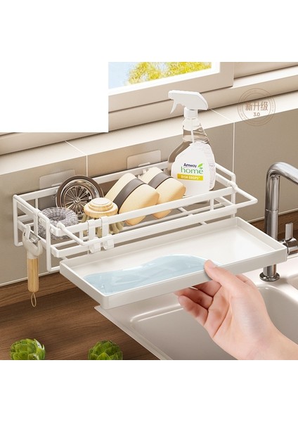 Bez Drenaj Rafı Mutfak Lavabo Depolama Rafı (Yurt Dışından) modelleri