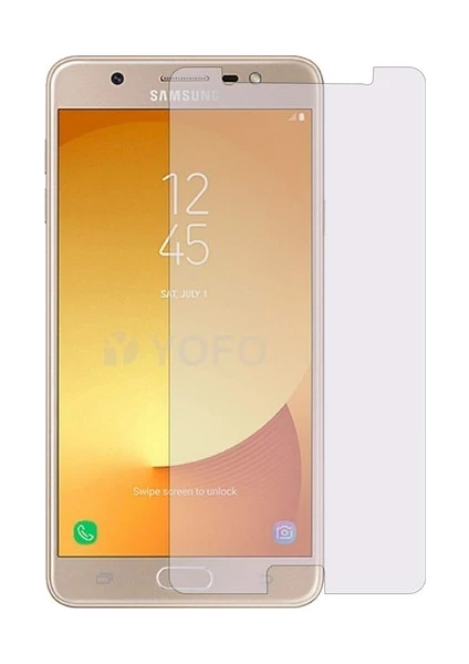 Samsung Galaxy J7 Max Uyumlu Ekran Koruyucu Screen Protector Tempered Glass Kristal Netliğinde %100 Hd Görüntü, Yüksek Kalite Kırılmaz Temperli Cam