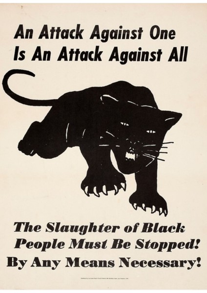 Kara Panter Posteri Tablo Ahşap Poster Dekoratif