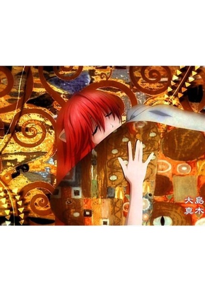 Elfen Lucy ile Yalan Söyledi Tablo Ahşap Poster Dekoratif