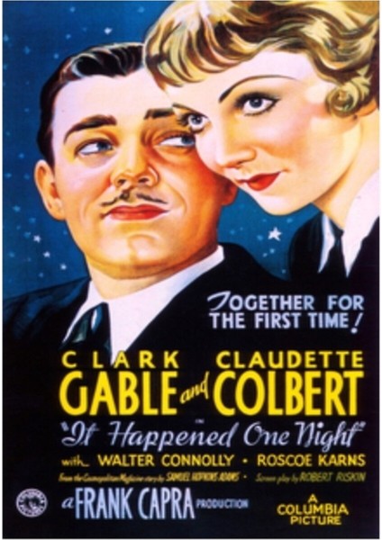 It Happened One Night Tablo Ahşap Poster Dekoratif