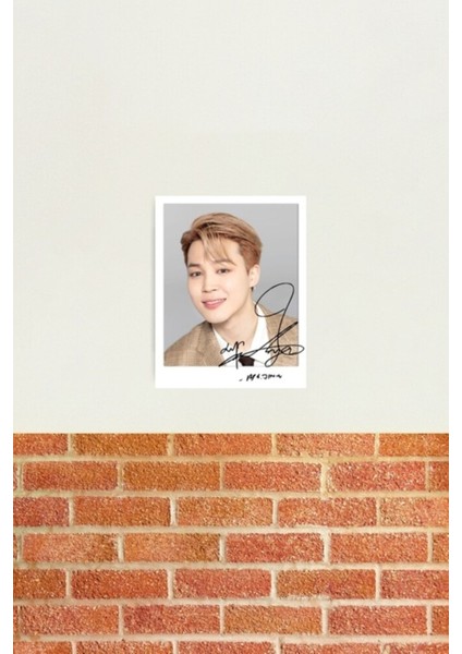 Bts Jimin 2021 Festa Profili Polaroid Tablo Ahşap Poster Dekoratif KOD564