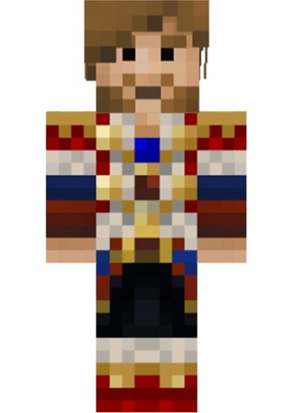 Bob Lennon Skin Minecraft Tablo Ahşap Poster Dekoratif