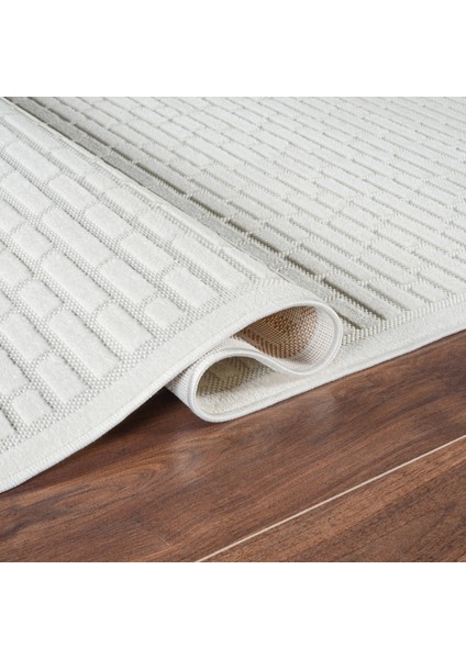 7/24 Sıerra Leon Krem 160X230 cm Salon Mutfak Halısı Yolluk Kilim fırsatları