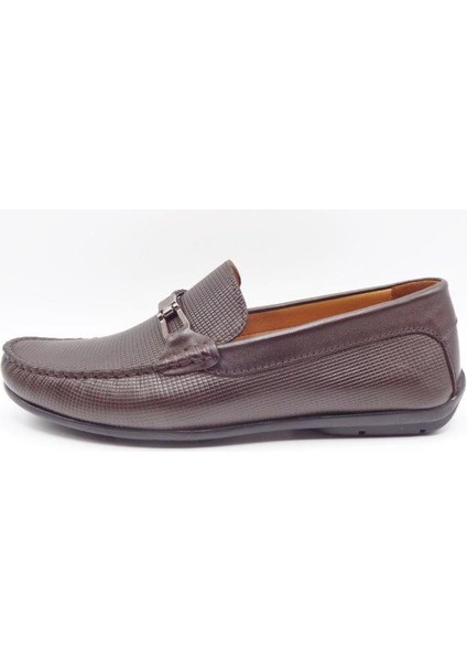 King Shoes 211 Kahverengi Yazlık Erkek Ayakkabı
