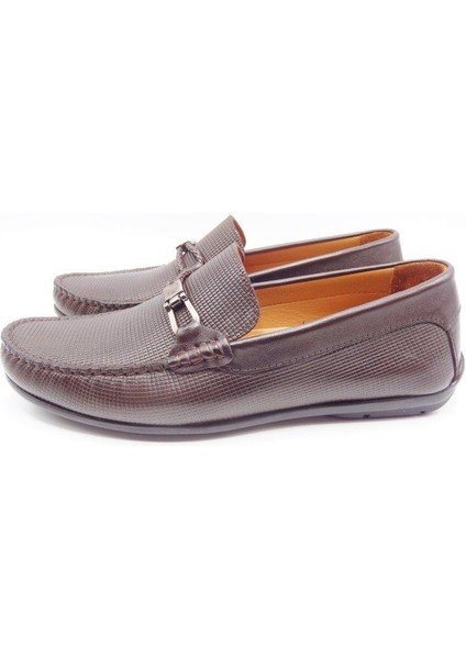 King Shoes 211 Kahverengi Yazlık Erkek Ayakkabı modelleri