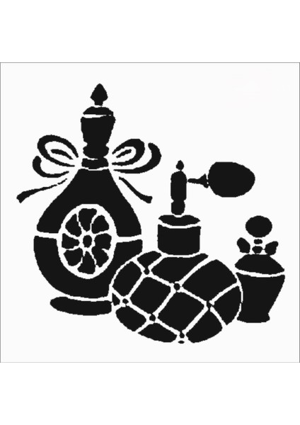 Stencil Sarayi Boyama Şablon Figür - 8341