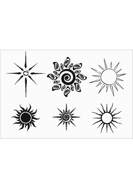 Stencil Sarayi Boyama Şablon Figür - 8353