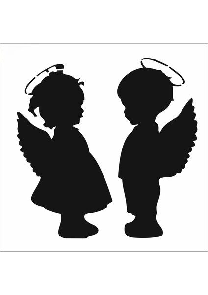 Stencil Sarayi Boyama Şablon Figür - 8388