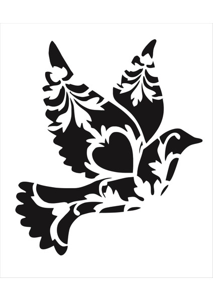 Stencil Sarayi Boyama Şablon Hayvanlar - 1102