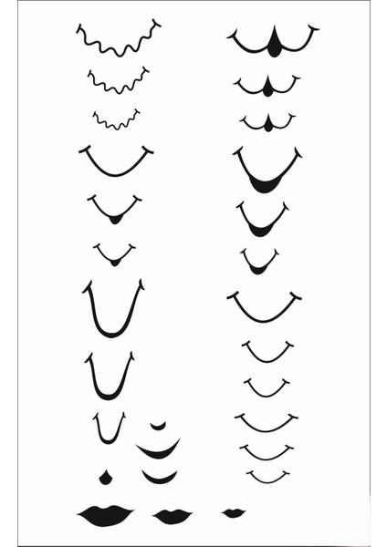 Stencil Sarayi Boyama Şablon Figür - 8437