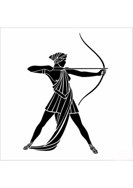 Stencil Sarayi Boyama Şablon Figür - 8628