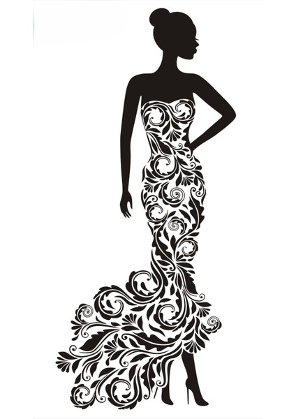 Stencil Sarayi Boyama Şablon Figür - 8770