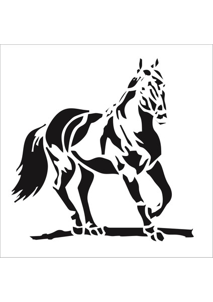 Stencil Sarayi Boyama Şablon Hayvanlar - 4547