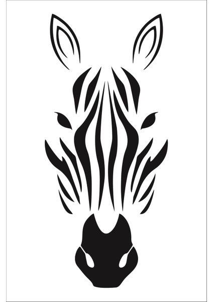 Stencil Sarayi Boyama Şablon Hayvanlar - 8477