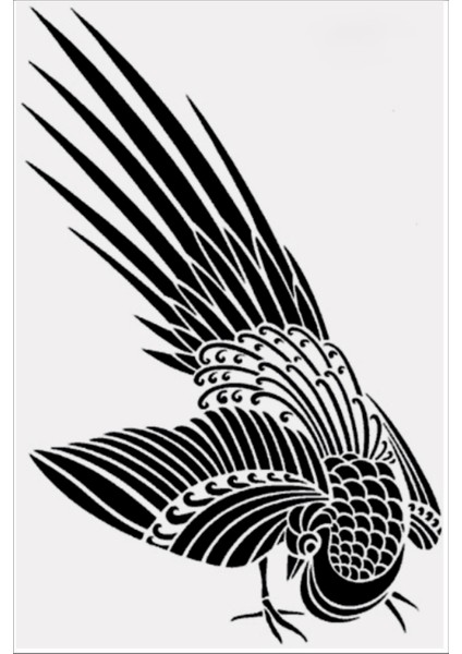 Stencil Sarayi Boyama Şablon Hayvanlar - 8634