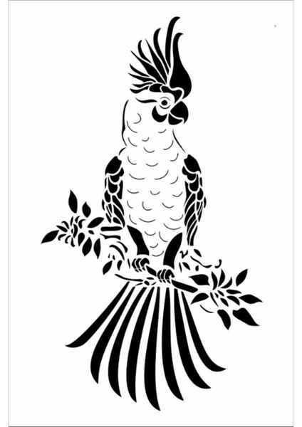 Stencil Sarayi Boyama Şablon Hayvanlar - 8635