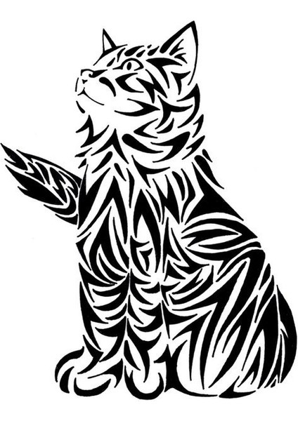 Stencil Sarayi Boyama Şablon Hayvanlar - 4165