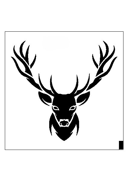 Stencil Sarayi Boyama Şablon Hayvanlar - 4551