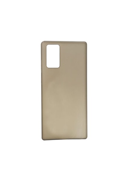 Samsung Galaxy Note 20 Ultra Ince Transparan Yapılı Süper Pp Silikon Kılıf