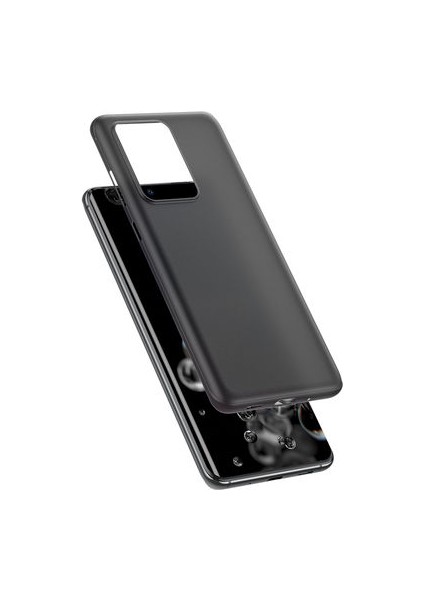 Samsung Galaxy S20 Ultra Ultra Ince Transparan Yapılı Süper Pp Silikon Kılıf
