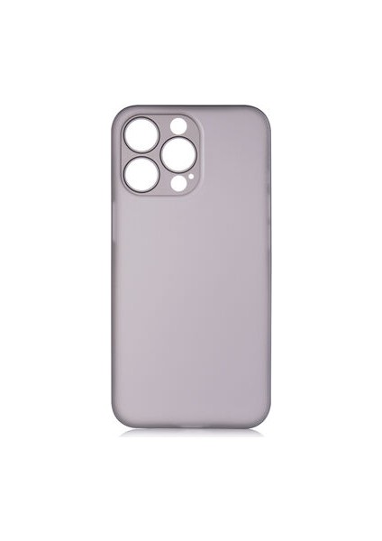 Apple iPhone 13 Pro Ultra Ince Transparan Yapılı Süper Pp Silikon Kılıf